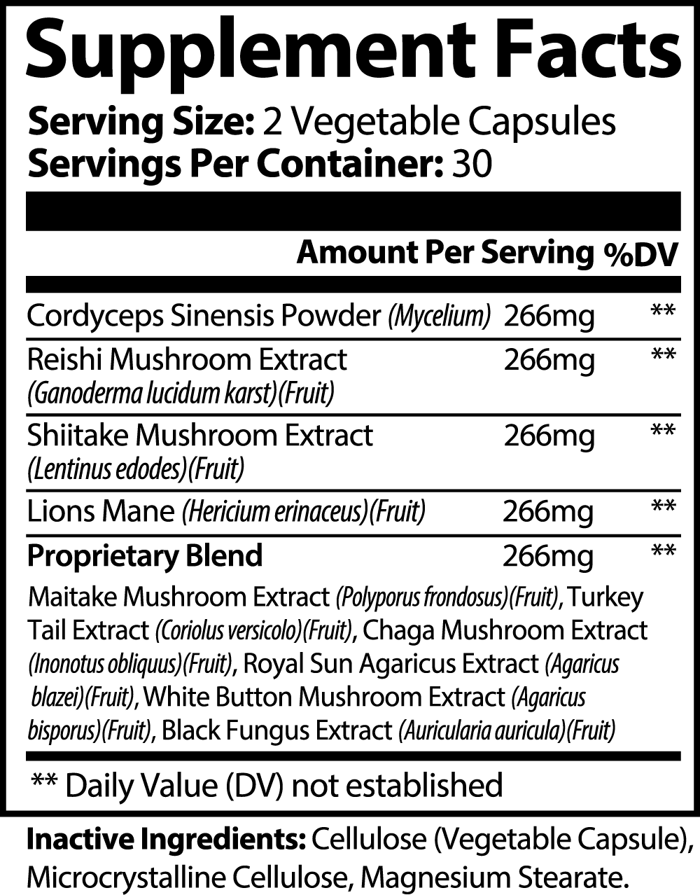 Menopause | Medicinal Mushroom Complex